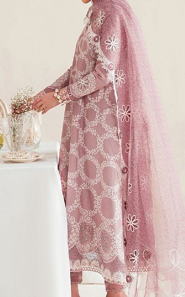 Jazmin Light Mauve Lawn Suit | Pakistani Lawn Dress in USA- Image 2