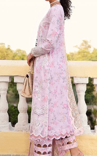 Jazmin Baby Pink Lawn Suit | Pakistani Lawn Suits- Image 1