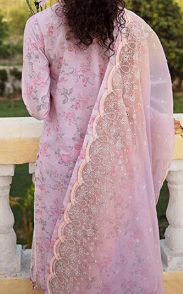 Jazmin Baby Pink Lawn Suit | Pakistani Lawn Suits- Image 2