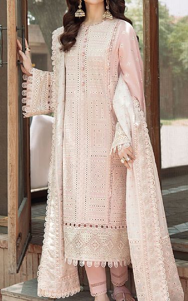 Jazmin Pink Lawn Suit | Pakistani Lawn Dress in USA- Image 1