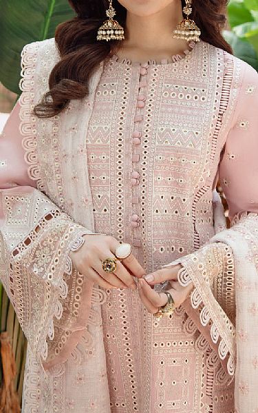 Jazmin Pink Lawn Suit | Pakistani Lawn Dress in USA- Image 2