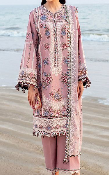 Jazmin Pink Lawn Suit | Pakistani Lawn Dress in USA- Image 1