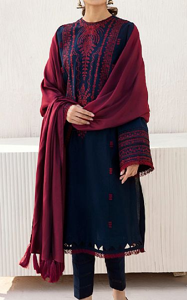 Jazmin Nile Blue Lawn Suit | Pakistani Lawn Dress in USA- Image 1