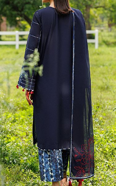 Jazmin Navy Lawn Suit | Pakistani Lawn Dress in USA- Image 2