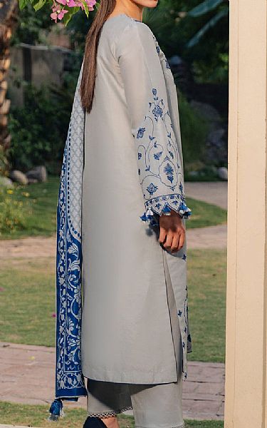Jazmin Grey Lawn Suit | Pakistani Lawn Dress in USA- Image 2
