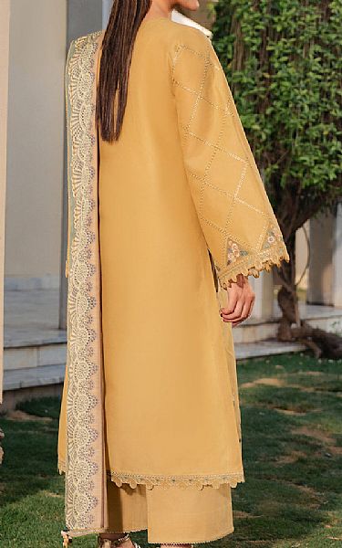 Jazmin Harvest Gold Lawn Suit | Pakistani Lawn Dress in USA- Image 2