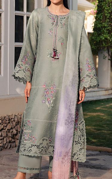 Jazmin Grey Lawn Suit | Pakistani Lawn Dress in USA- Image 1