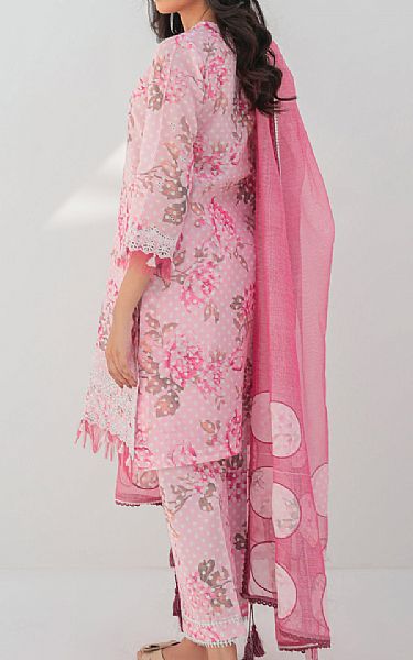Jazmin Light Pink Lawn Suit | Pakistani Lawn Suits- Image 2