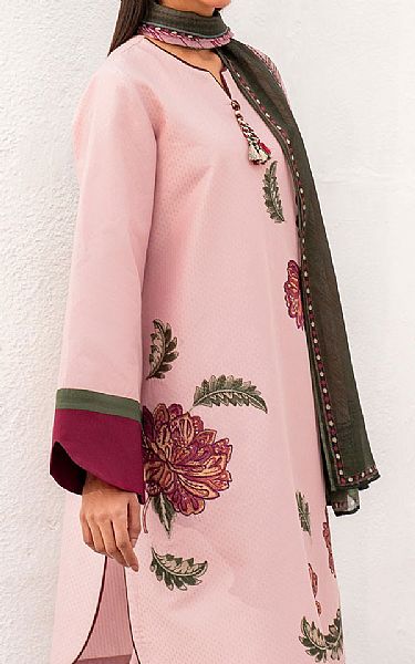 Jazmin Pink Lawn Suit | Pakistani Lawn Dress in USA- Image 2