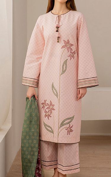 Jazmin Pink Lawn Suit | Pakistani Lawn Dress in USA- Image 1