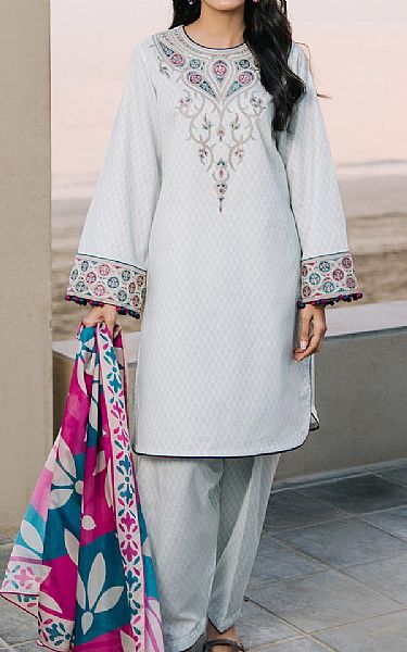 Jazmin Grey Lawn Suit | Pakistani Lawn Dress in USA- Image 1