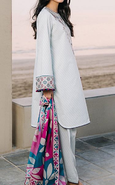 Jazmin Grey Lawn Suit | Pakistani Lawn Dress in USA- Image 2
