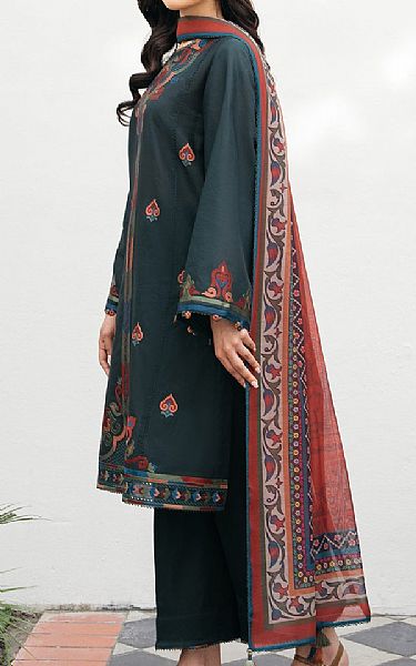 Jazmin Green Lawn Suit | Pakistani Lawn Dress in USA- Image 2