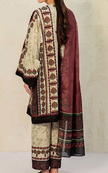 Jazmin Light Green Lawn Suit | Pakistani Lawn Dress in USA- Image 2