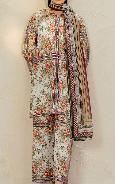 Jazmin Multicolor Lawn Suit | Pakistani Lawn Dress in USA- Image 1