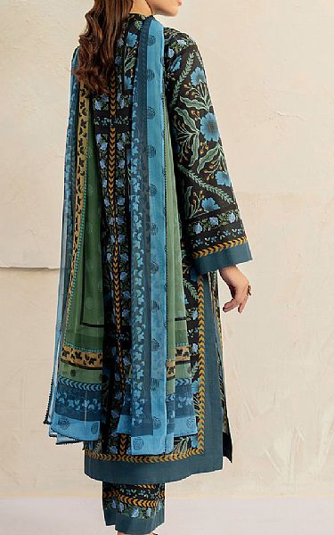Jazmin Black Lawn Suit | Pakistani Lawn Dress in USA- Image 2