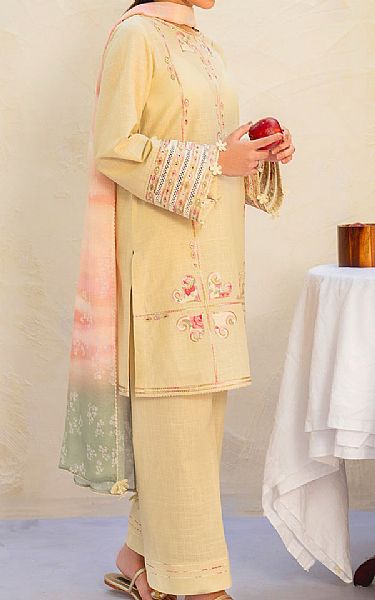 Jazmin Ivory Lawn Suit | Pakistani Lawn Dress in USA- Image 2