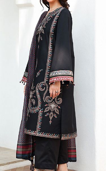 Jazmin Black Lawn Suit | Pakistani Lawn Dress in USA- Image 2