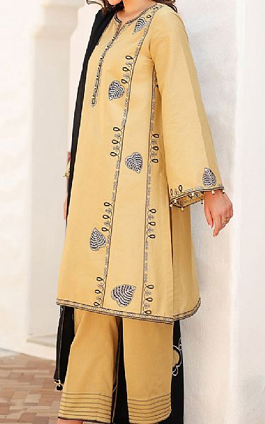 Jazmin Beige Lawn Suit | Pakistani Lawn Dress in USA- Image 2