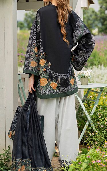 Jazmin Black Lawn Suit | Pakistani Lawn Dress in USA- Image 2