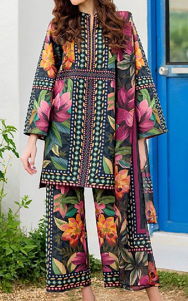 Jazmin Multicolor Lawn Suit | Pakistani Lawn Dress in USA- Image 1