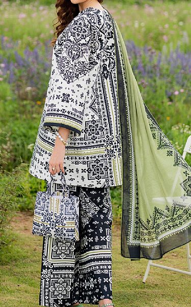 Jazmin White/Black Lawn Suit | Pakistani Lawn Dress in USA- Image 2