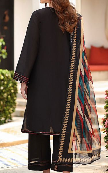 Jazmin Black Lawn Suit | Pakistani Lawn Dress in USA- Image 2