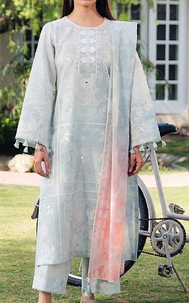 Jazmin Grey Lawn Suit | Pakistani Lawn Dress in USA- Image 1