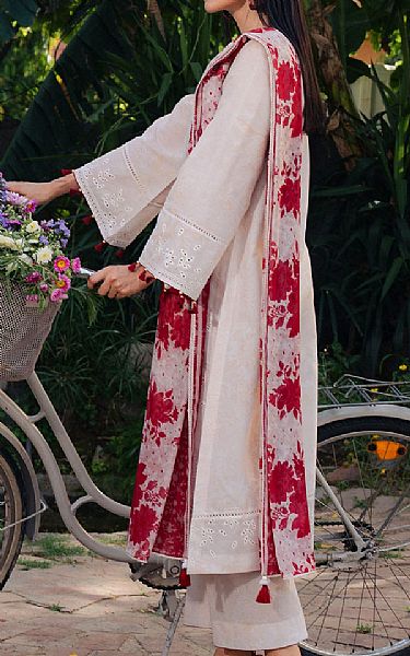 Jazmin Pink Lawn Suit | Pakistani Lawn Dress in USA- Image 2