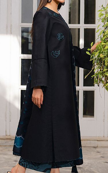 Jazmin Black Lawn Suit | Pakistani Lawn Dress in USA- Image 2