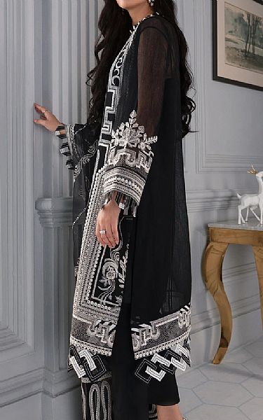 Jazmin Black Khaadi Net Suit | Pakistani Dresses in USA- Image 2
