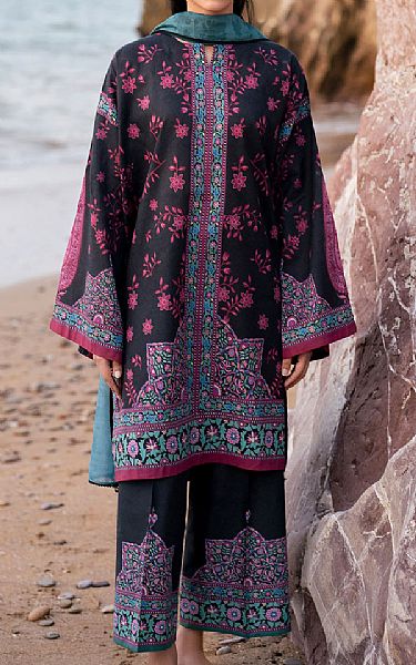 Jazmin Black Lawn Suit | Pakistani Lawn Dress in USA- Image 1
