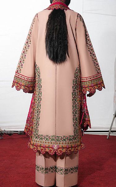 Jugnu Dusty Pink Cotton Suit | Pakistani Lawn Dress in USA- Image 2