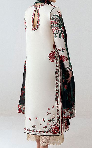 Jugnu Off-white Cotton Suit | Pakistani Lawn Dress in USA- Image 2