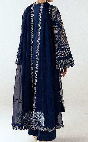 Jugnu Blue Cotton Suit | Pakistani Lawn Dress in USA- Image 2
