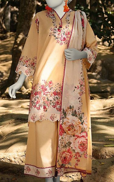 Junaid Jamshed Tumbleweed Lawn Suit | Pakistani Lawn Dress in USA- Image 1