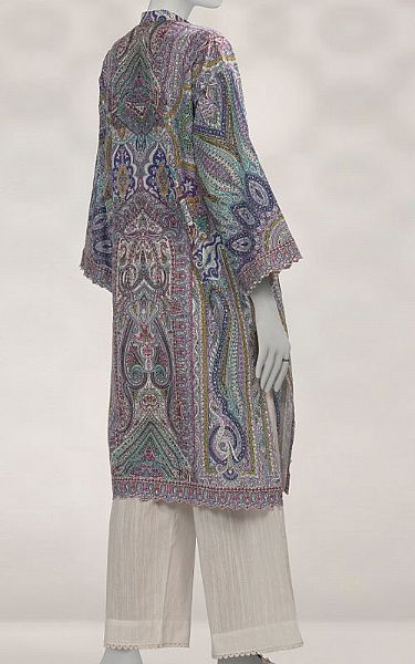 Junaid Jamshed Lilac Khaddar Suit (2 Pcs) | Pakistani Winter Dresses in USA- Image 2