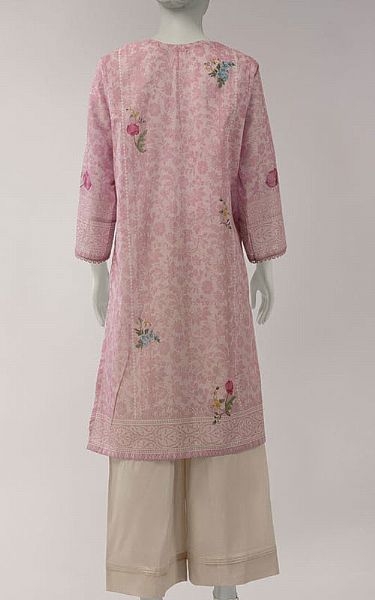 Junaid Jamshed Lilac Lawn Kurti | Pakistani Lawn Dress in USA- Image 2