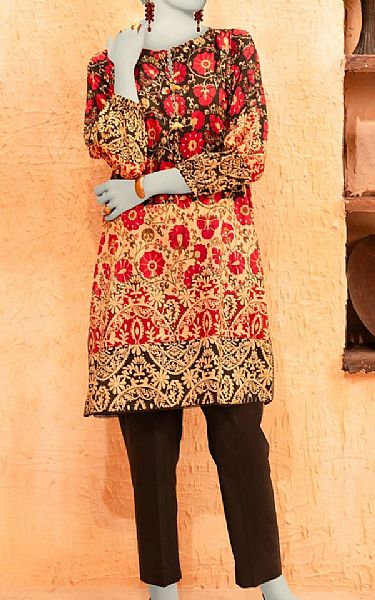 Junaid Jamshed Multi Lawn Kurti | Pakistani Lawn Dress in USA- Image 1