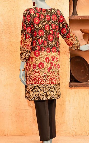 Junaid Jamshed Multi Lawn Kurti | Pakistani Lawn Dress in USA- Image 2