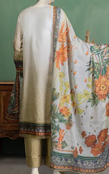 Junaid Jamshed Sage Lawn Suit | Pakistani Lawn Dress in USA- Image 2