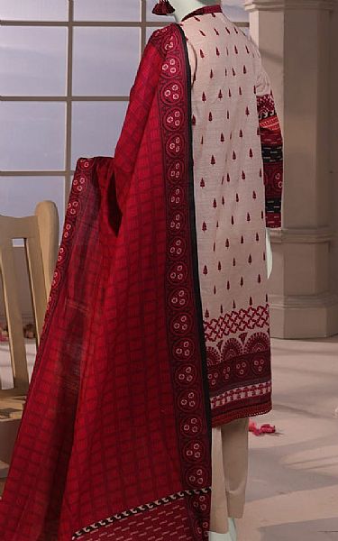 Junaid Jamshed Rose Pink Khaddar Suit (2 pcs) | Pakistani Winter Dresses in USA- Image 2