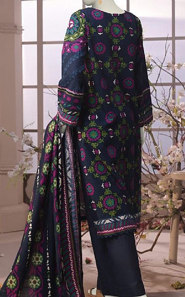 Junaid Jamshed Pickled Bluewood Khaddar Suit | Pakistani Winter Dresses in USA- Image 2