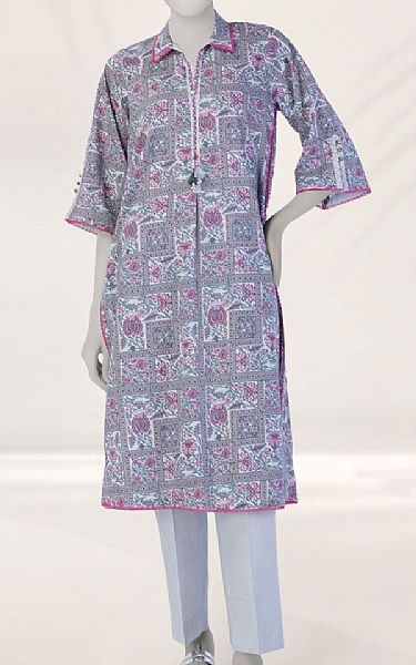 Junaid Jamshed Multi Liminal Suit (2 pcs) | Pakistani Lawn Dress in USA- Image 1