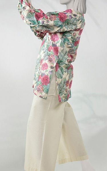 Junaid Jamshed Multi Lawn Suit (2 pcs) | Pakistani Lawn Dress in USA- Image 2