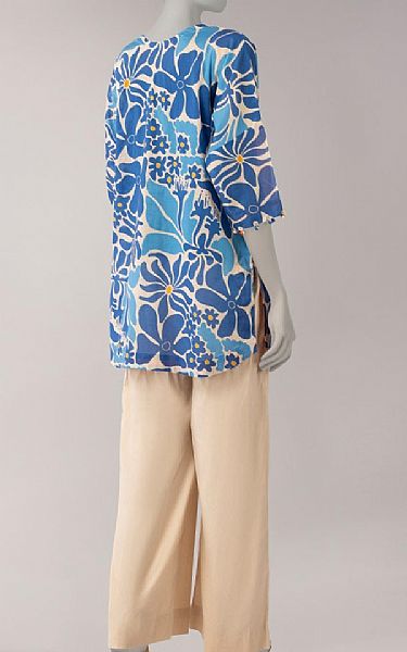 Junaid Jamshed Multi Lawn Kurti | Pakistani Lawn Dress in USA- Image 2