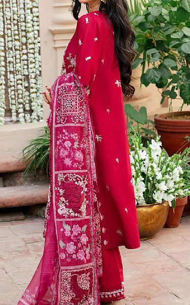 Kahf Scarlet Lawn Suit | Pakistani Lawn Dress in USA- Image 2