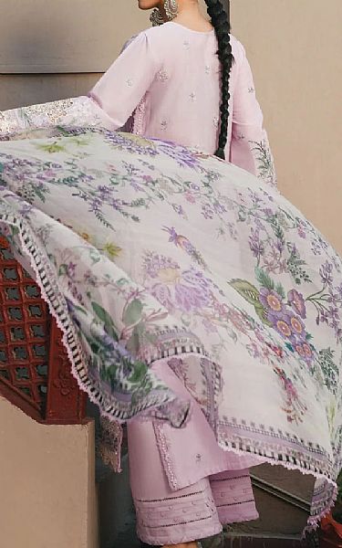 Kahf Lavender Lawn Suit | Pakistani Lawn Dress in USA- Image 2