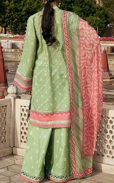 Kahf Leaf Green Lawn Suit | Pakistani Lawn Dress in USA- Image 2