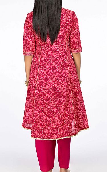 Kayseria Crimson Lawn Suit (2 Pcs) | Pakistani Dresses in USA- Image 2